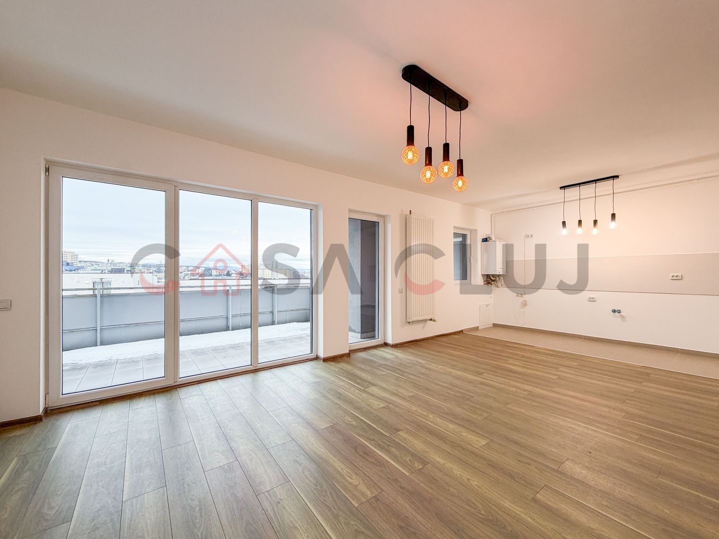 3 camere, terasa de 46 mp, vedere panoramica, Buna Ziua! - Poză 1