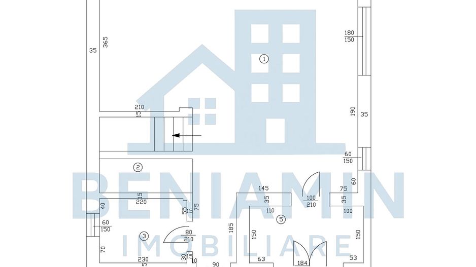 Casa P+1 Toate utilitatile 400mp teren-3 dormitoare-3 bai-La cheie - Schiță 10