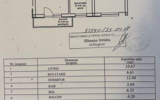 Apartament cu 2 camere -zona Cetății -Florești - Poză 15