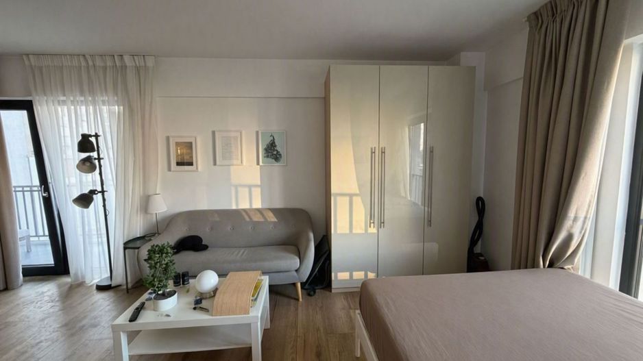 Studio premium,Piața Victoriei, 43 mp, bloc nou, terasă spațioasă. - Poză 1