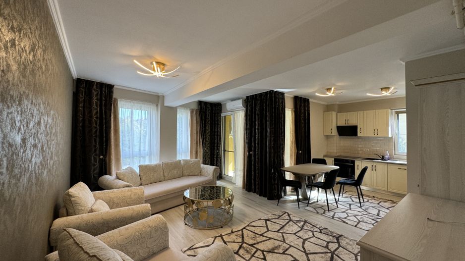 Apartament cu 2 camere mobilat si utilat de lux - Poză 1