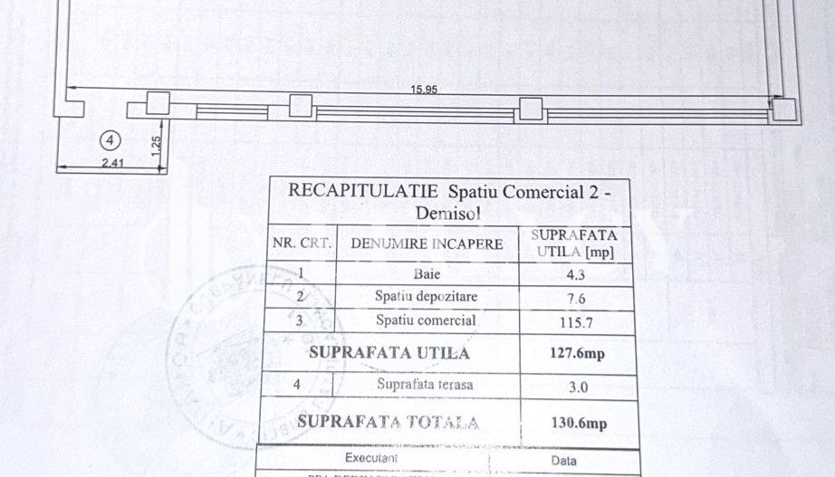 Spațiu comercial SU=127,60 mp, complex Garoafei Residence - Poză 11