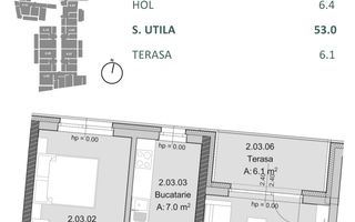 Apartament nou 2 camere BRD Mărăști | Comision 0% - Poză 2