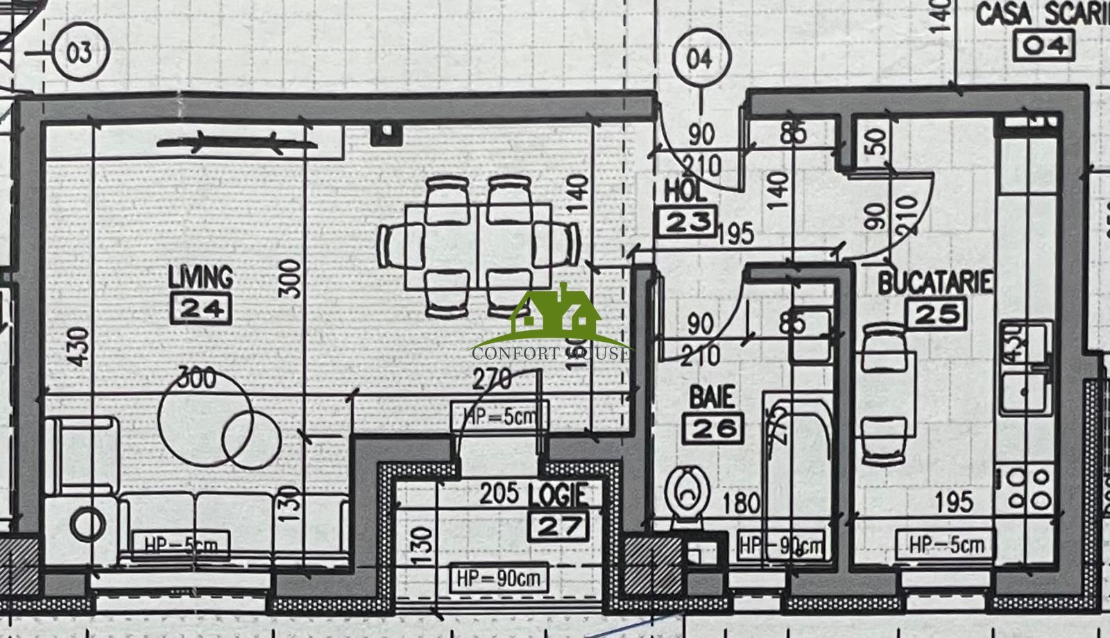 Garsoniera, bloc nou, P+3, Ap.04, Parter, Bl.3 - CP2440320 - Poză 6