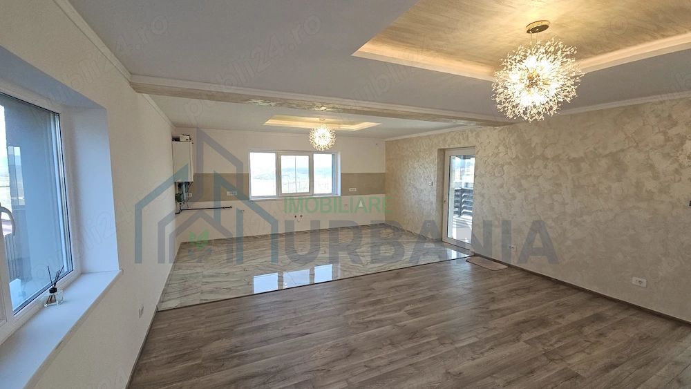 Casă modernă, 5 camere, clasa A, vedere lac, 500 mp teren, Ciurbești, Miroslava - Poză 9