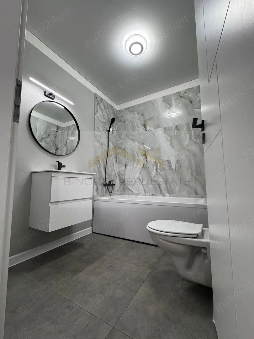 Vilă 4 camere de închiriat, 3 dormitoare cu băi proprii, complex rezidențial înc - Poză 3