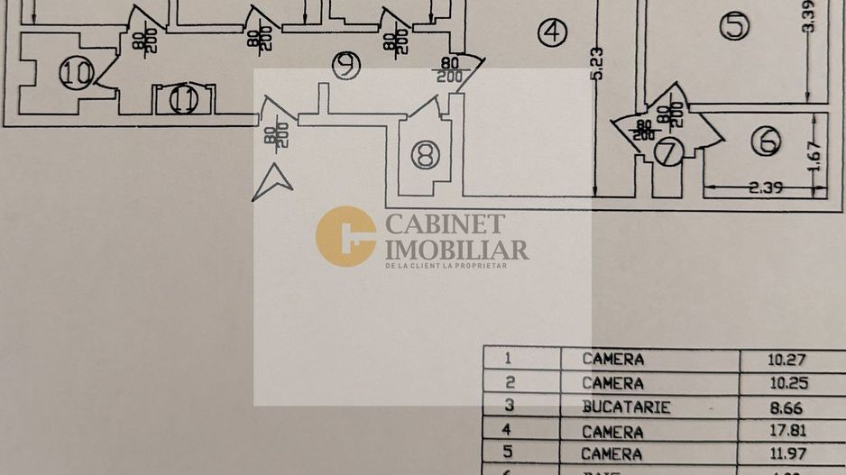 4 Camere - 85MP | Decomandat | 2 băi | 2 balcoane |Centrală | Apusului - Poză 8