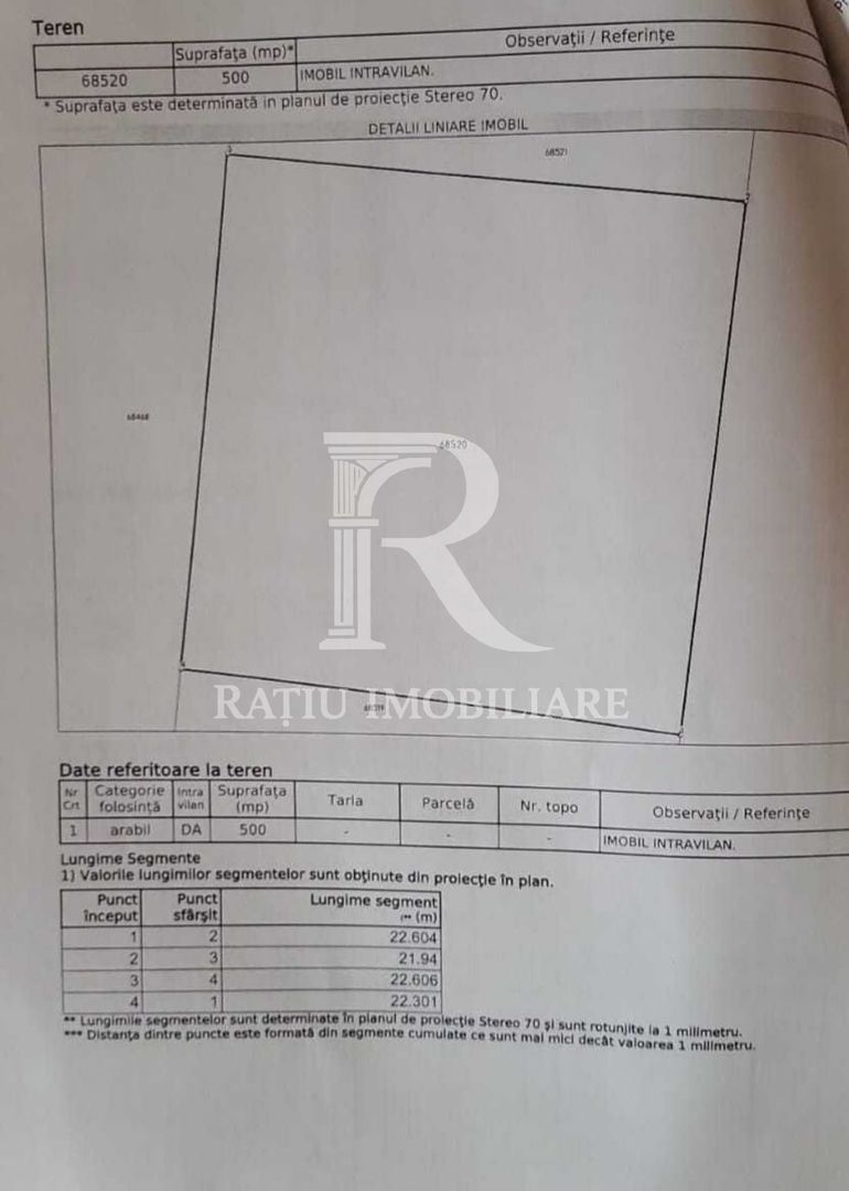 Teren intravilan 500 MP | Livada de Bihor | Bihor - Poză 5