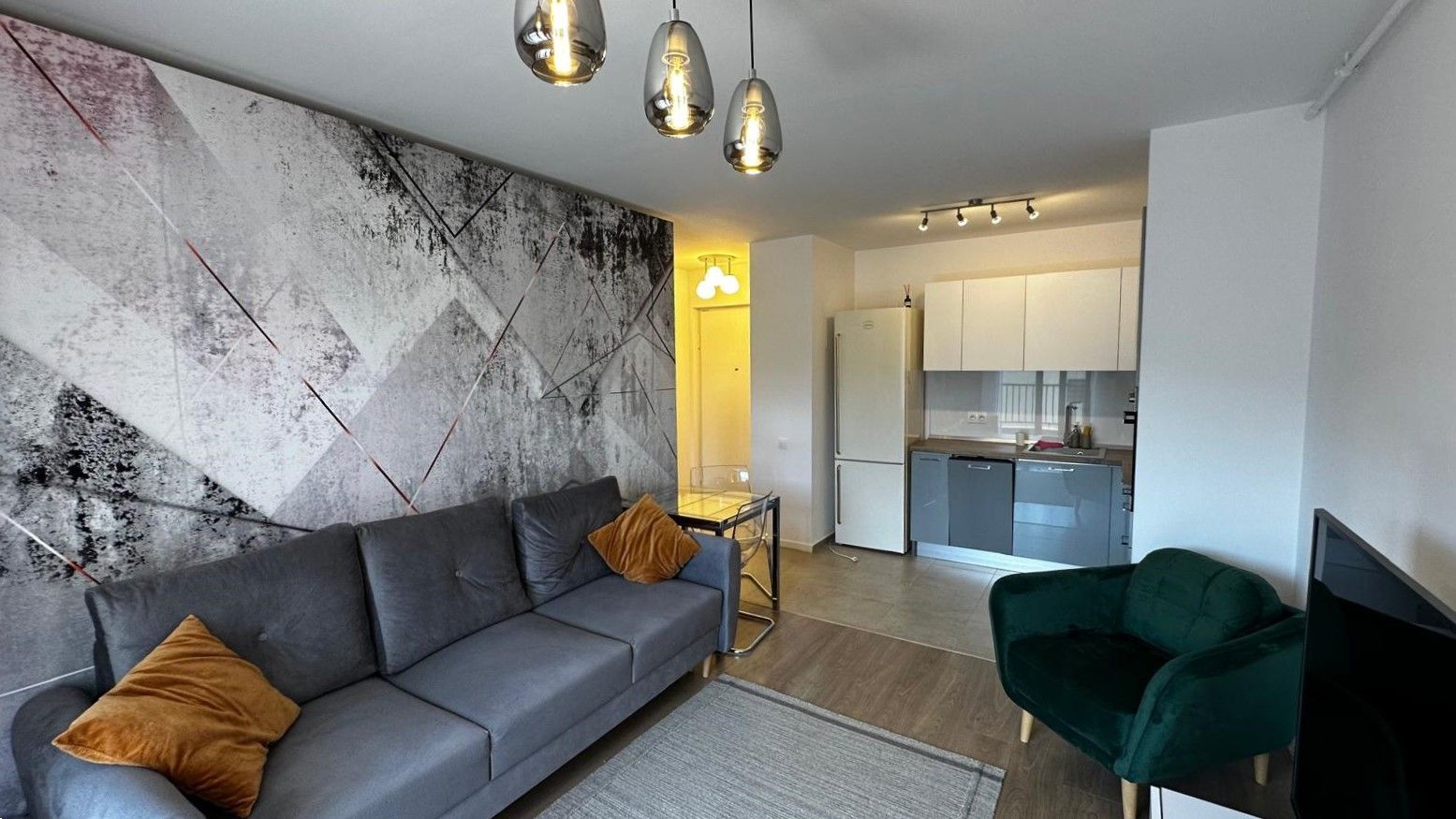 Studio Dublu Superb cu Terasa Generoasa H Pipera Lake - Poză 1