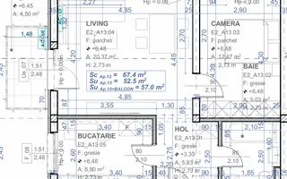 Comision 0%. Etaj 2. Decomandat. Langa Lidl. CF de Timisoara - Schiță 14