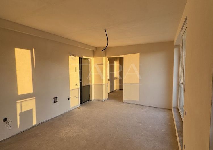 Apartament de vânzare. Mărăști, 3 camere, semifinisat, 21 mp terasă. - Poză 1