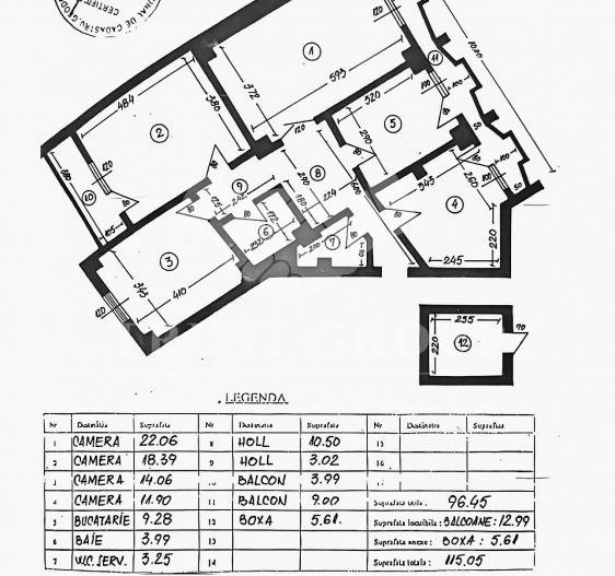 Apartament 4 camere 13 Septembrie - imobil 1988 - Poză 4