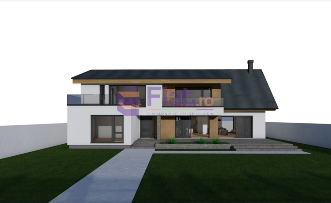 Proiect Casă spațioasă de vânzare – 6 camere  Hărman, Brașov – - Poză 1