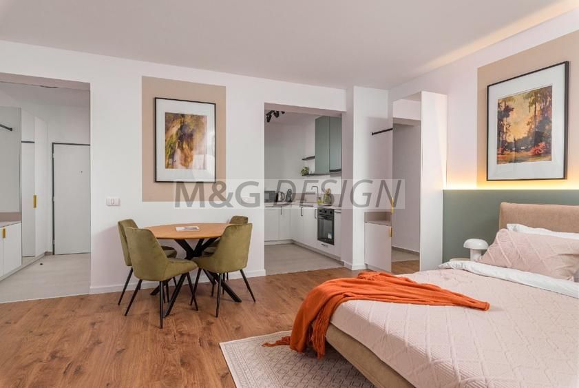 Apartament 1 camera Circumvalatiunii bloc nou cu loc de parcare inclus - Poză 2