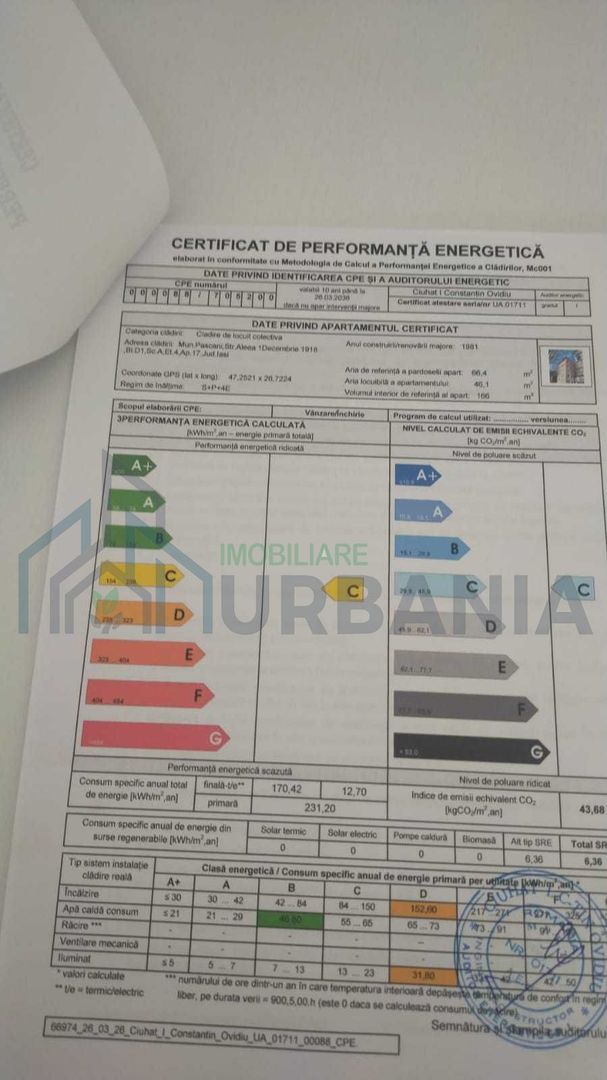 Apartament 3 camere renovat, zona Esplanada, Pașcani - Poză 6