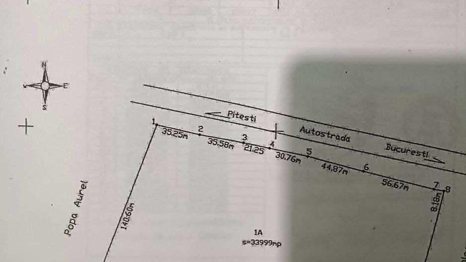 Teren industrial 34.000mp Autostrada Bucuresti -Pitesti km 85 - Poză 2