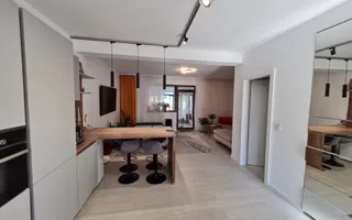 Duplex minimalist cu piscina - Poză 11