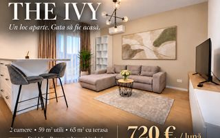 THE IVY |65 Mp- 2 camere • Terasă •Parcare - Poză 1