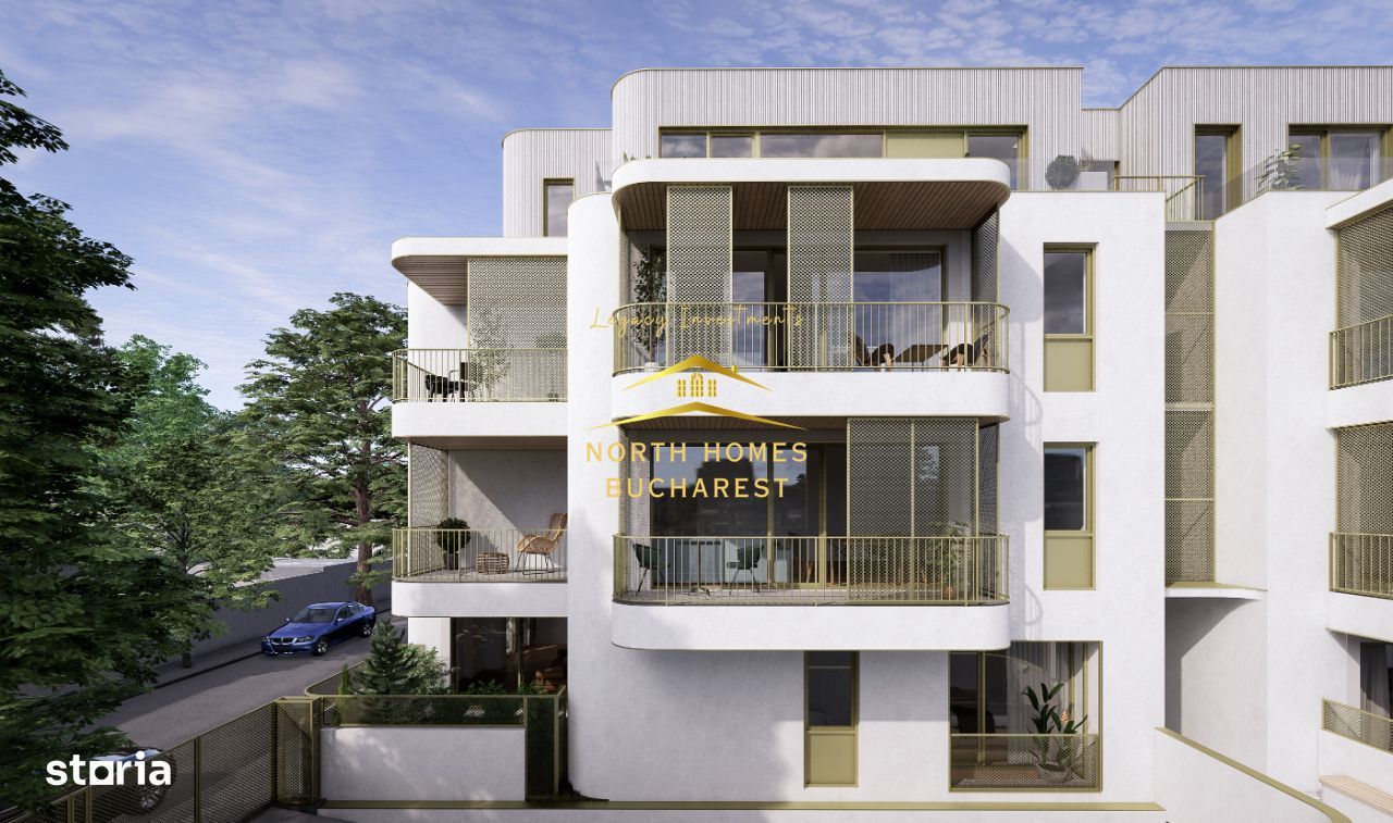 Apartament de lux 3 camere de tip duplex cu curte proprie - Domenii - Poză 2