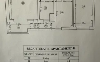 Apartament 2 camere decomandat în Evergreen Towers, Tătărași, Iași - Poză 11