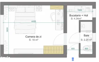 Garsoniera in AIRBNB I Cismigiu I Parter I 1961 - Poză 16
