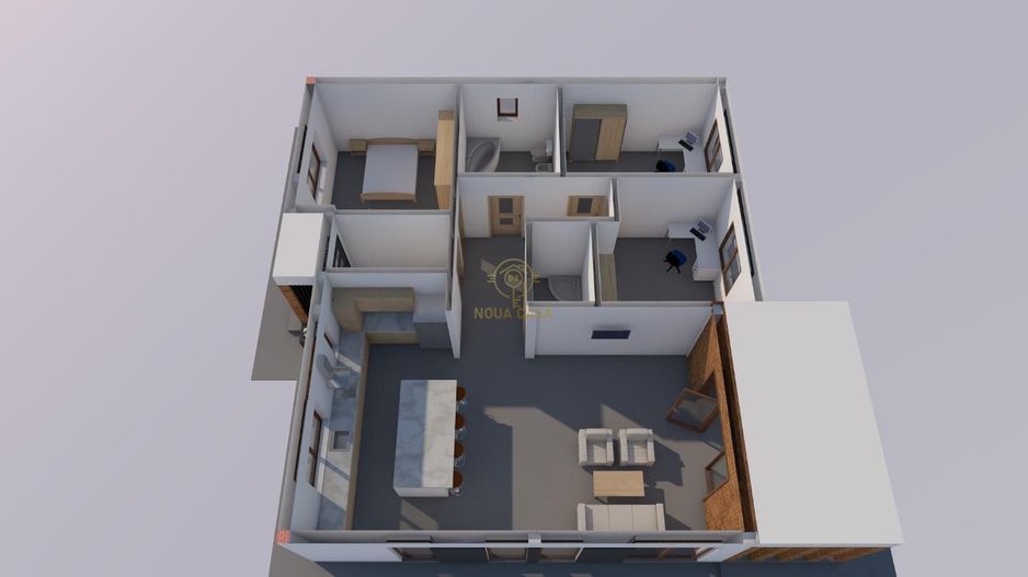 NOU!Complex rezidențial de case în stil mediteranean – Micro 16, SM - Poză 10