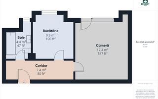 Rate la dezvoltator - Apartament nou cu o cameră etajul 2 - Timișoara - Poză 14