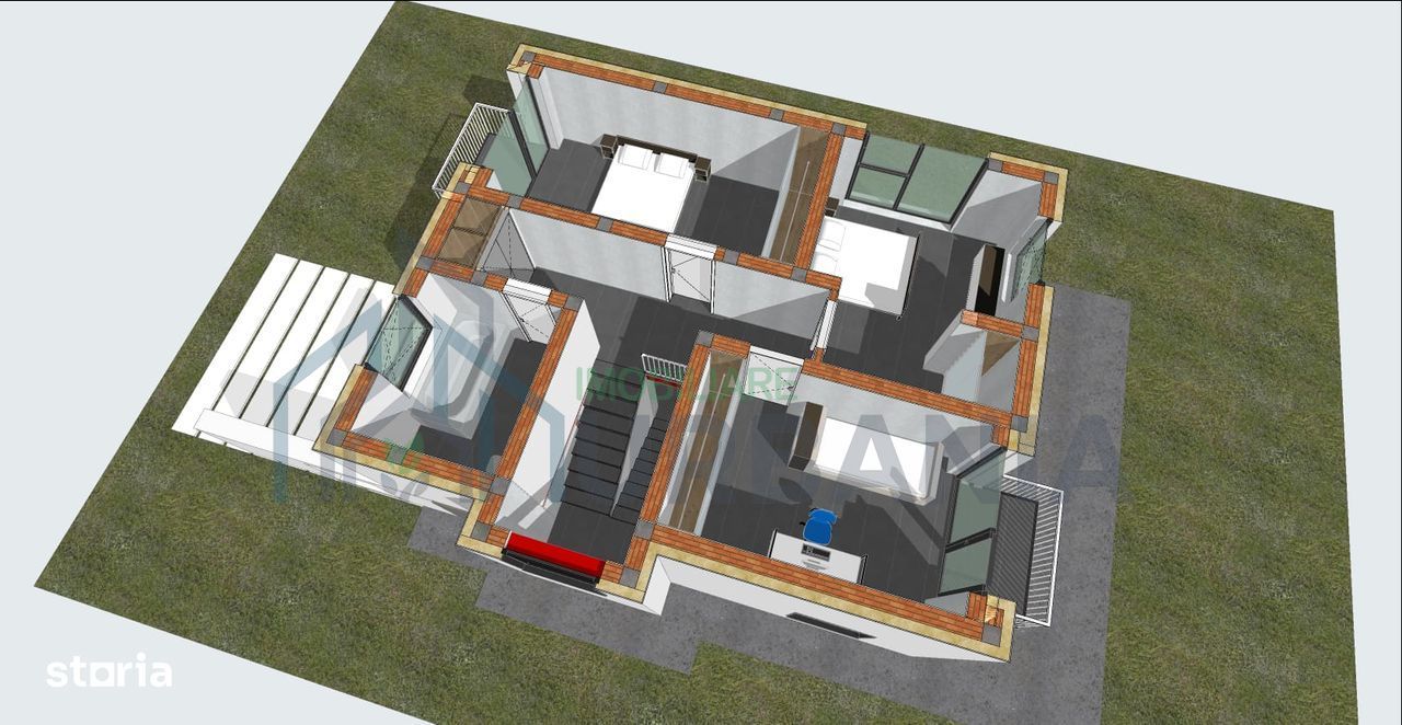 VALEA LUPULUI — CASĂ MODERNĂ P+1E | # | 520 mp Teren - Poză 4