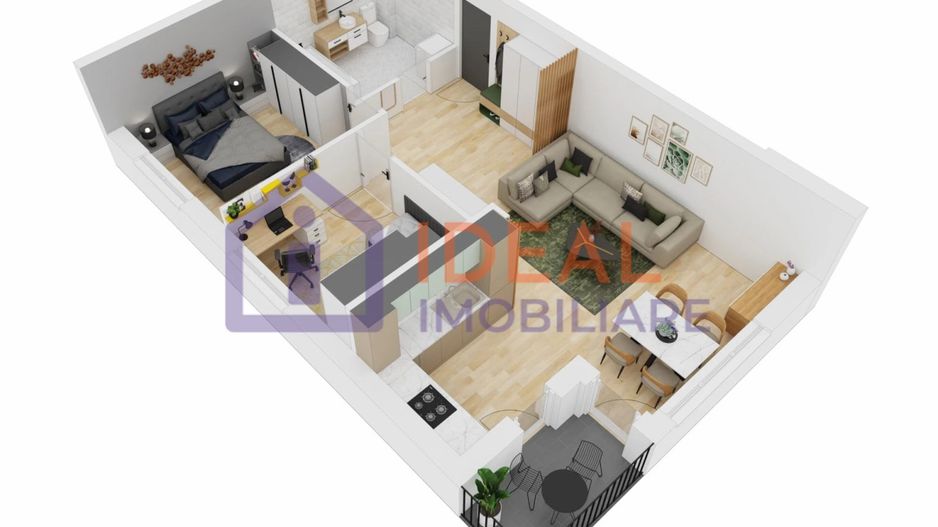 🏡 Apartament 3 camere, balcon si loc de parcare in zona Doamna Stanca din Sibiu - Poză 2