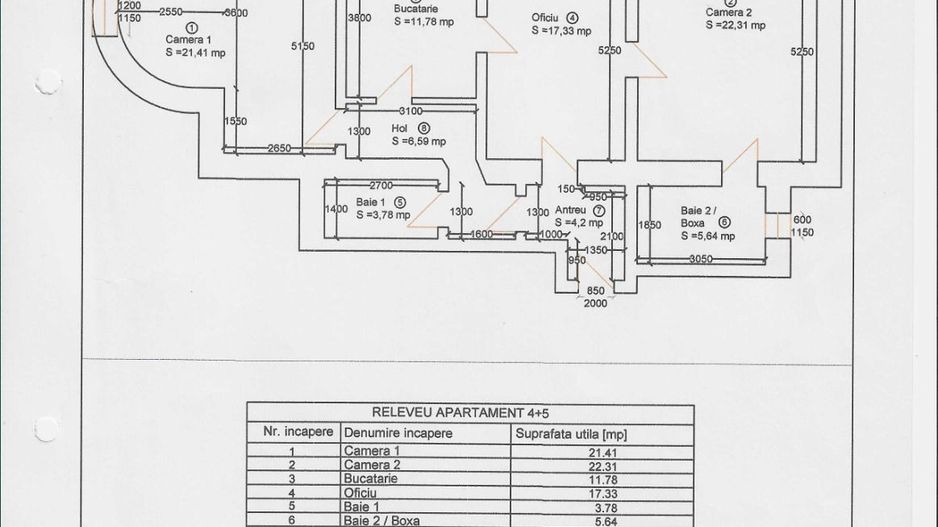 Apartament central la demisol înalt - Poză 17