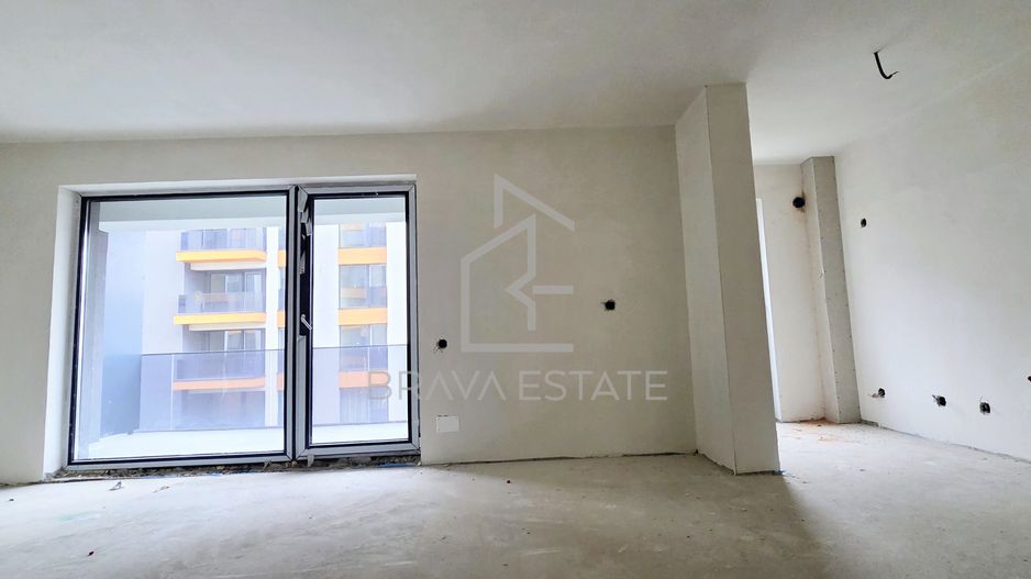 COMISION 0%!Apartament 2 camere,61mp, terasă,semifinisat, Intre Lacuri - Poză 4