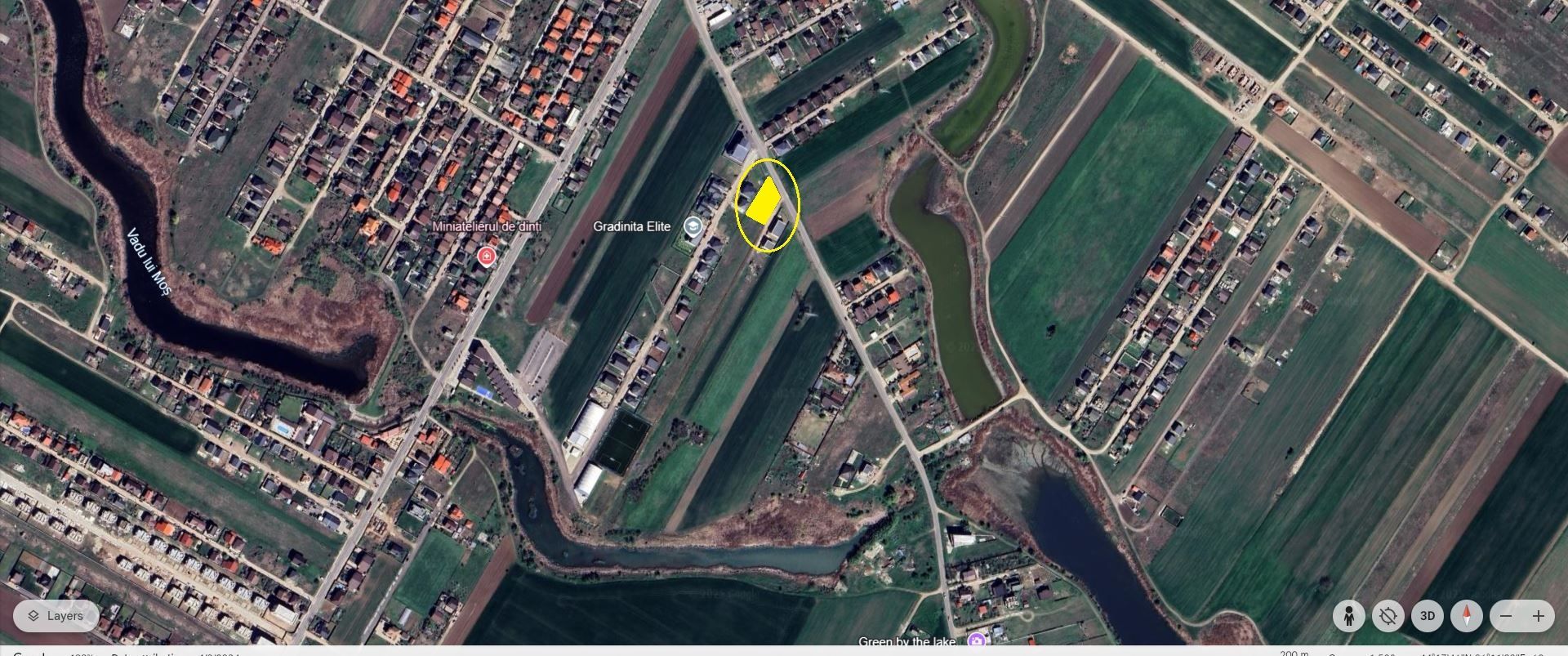 LAKE GARDEN ( Mamina ), Lot 1 - 816 mp. teren cu acces direct din DC - Poză 5