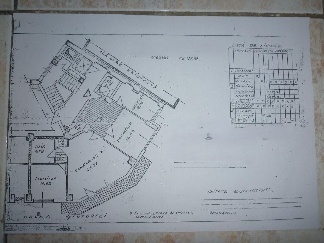 3 CAMERE || CALEA VICTORIEI - Schiță 17