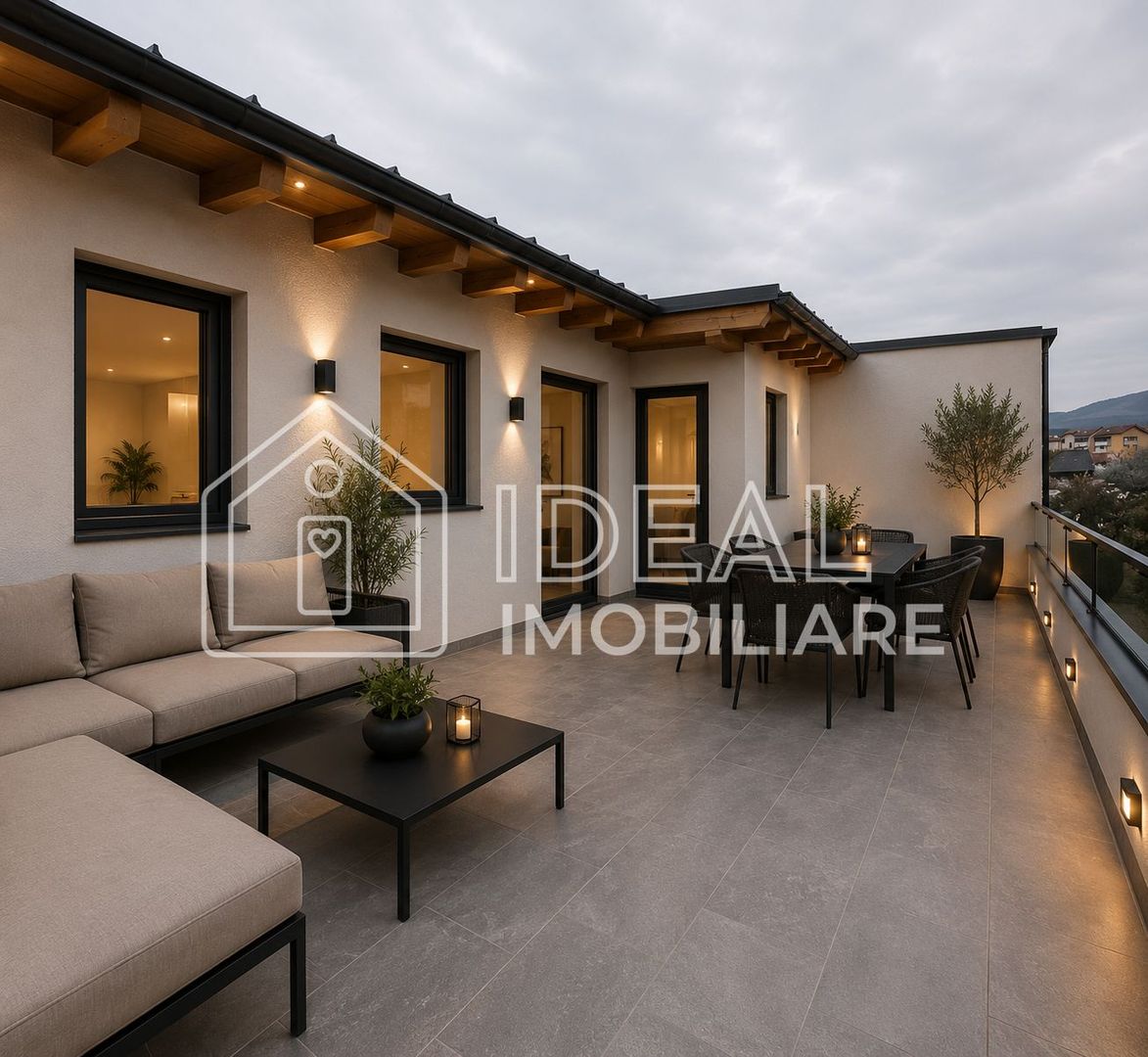 Duplex Modern cu 4 camere si gradina, în Gușterita - Poză 2