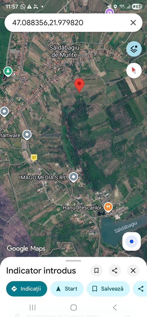 Teren intravilan Saldabagiu de Munte 850 mp - Poză 6