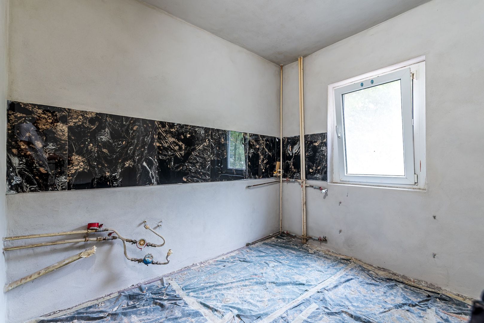 Apartament cu 2 camere semifinisat la etajul 1 in Micalaca Comision 0 - Poză 4