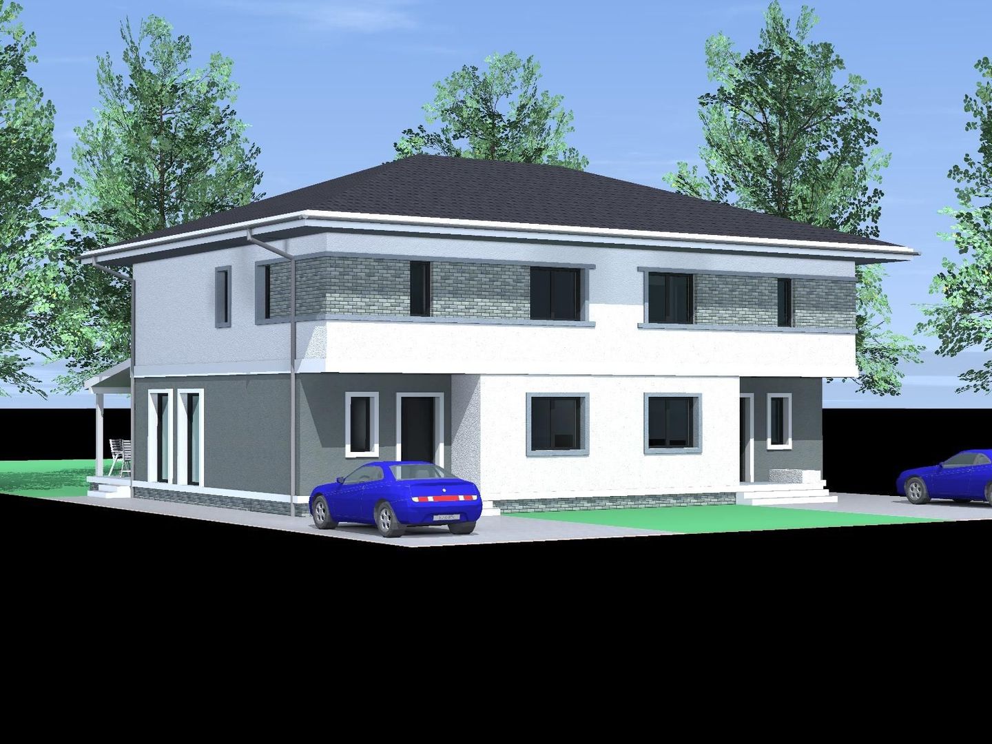Jumătate de duplex cu interior la gri de vânzare în Giarmata Vii - Poză 7