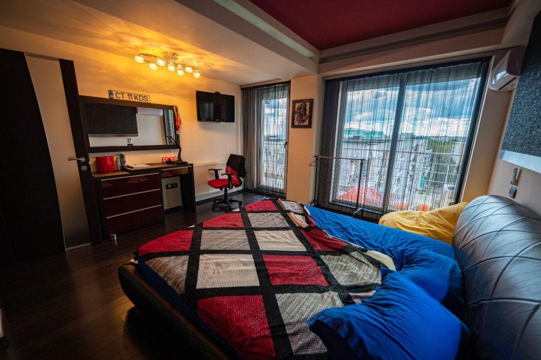 Statiunea Mamaia -UNICAT- Penthouse 220 mp cu vedere frontala la mare si jacuzzi - Poză 21