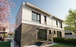 VILA TIP DUPLEX CU GRADINA SI FINISAJE MODERNE | TUNARI - Poză 1
