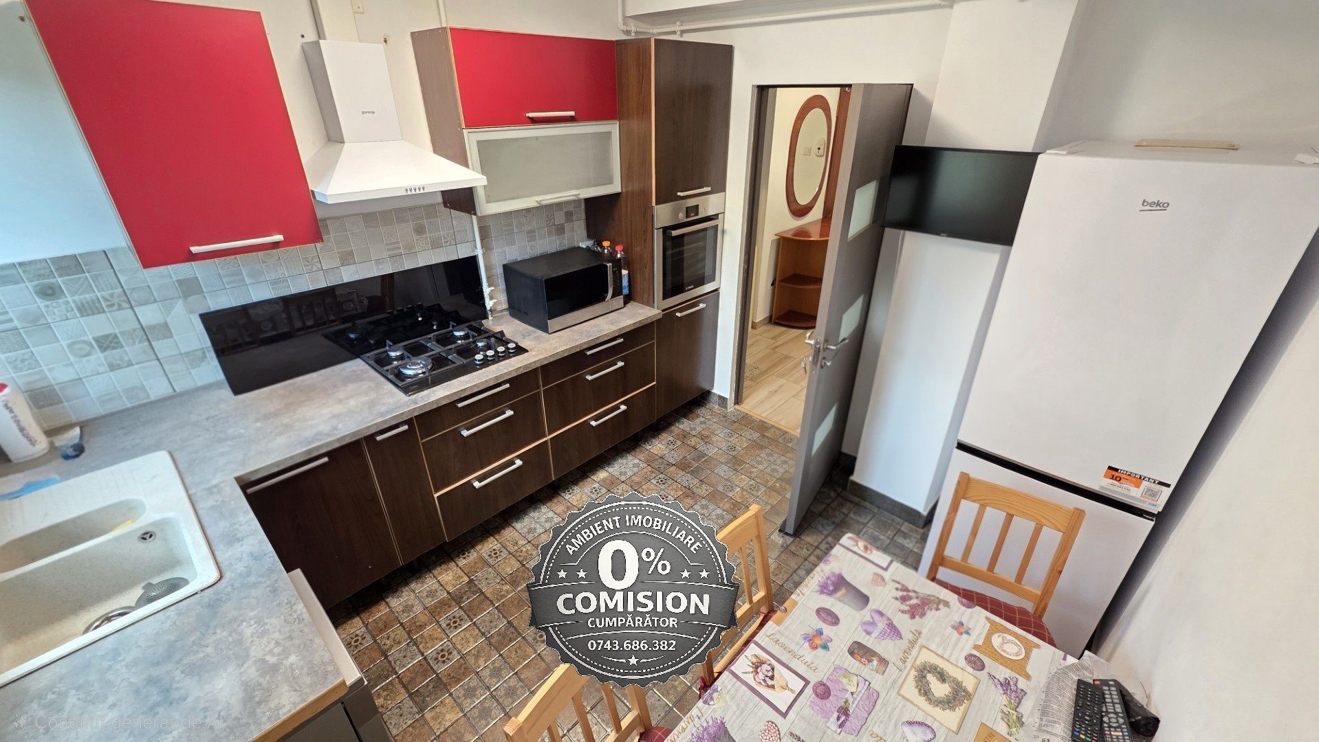 Apartament cu 3 camere, bloc NOU, mobilat și utilat, VASLUI - zona TRAIAN; - Poză 3