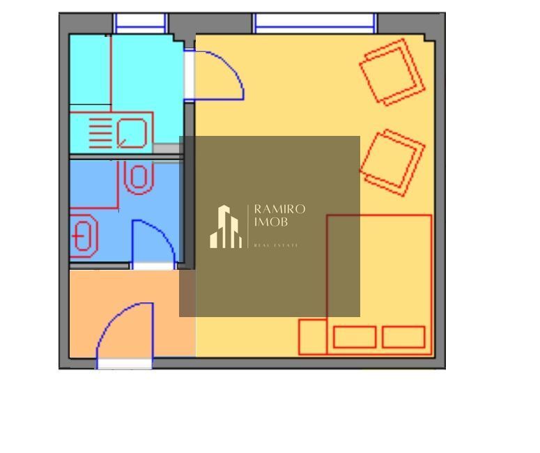 Garsoniera renovat ultracentral -Piata Alba Iulia -Matei Basarab - Poză 3