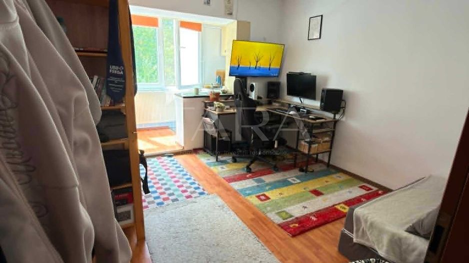 Garsonieră 20 mp, mobilată și utilată, zona Între Lacuri. - Poză 1