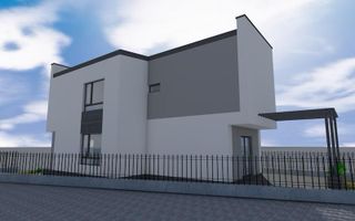 Casa individuala P+1E || 4 camere 3 bai + dressing || teren 1200mp - Poză 3