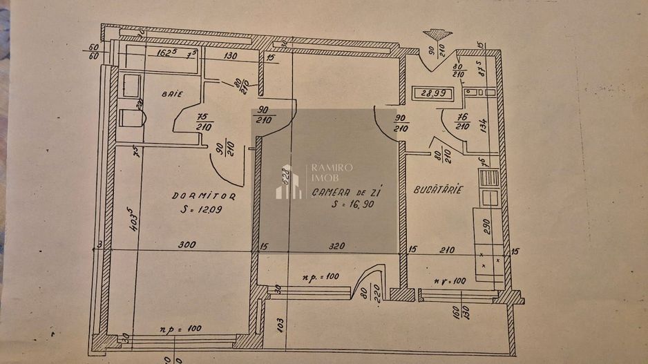 APARTAMENT 2 CAMERE 50 MP/ SECTOR 3/ ZONA PARC ALEXANDRU IOAN CUZA - Poză 1