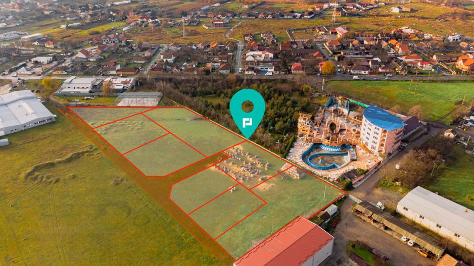 Teren industrial cu PUZ - 1255mp - Poză 1