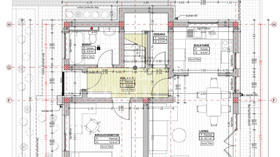 Duplex | 155 mp curte | Cartier Terra - Poză 13