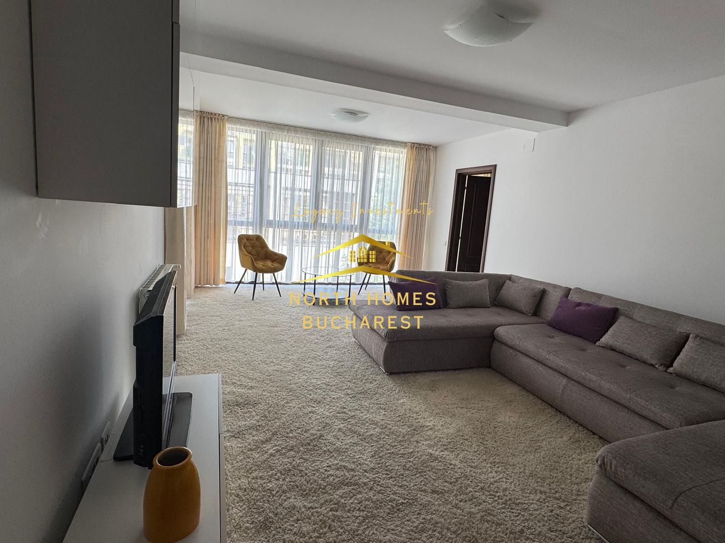 Apartament de ichiriat - 3 camere Herastrau -PARCARE -BOXA -NOU - Poză 4