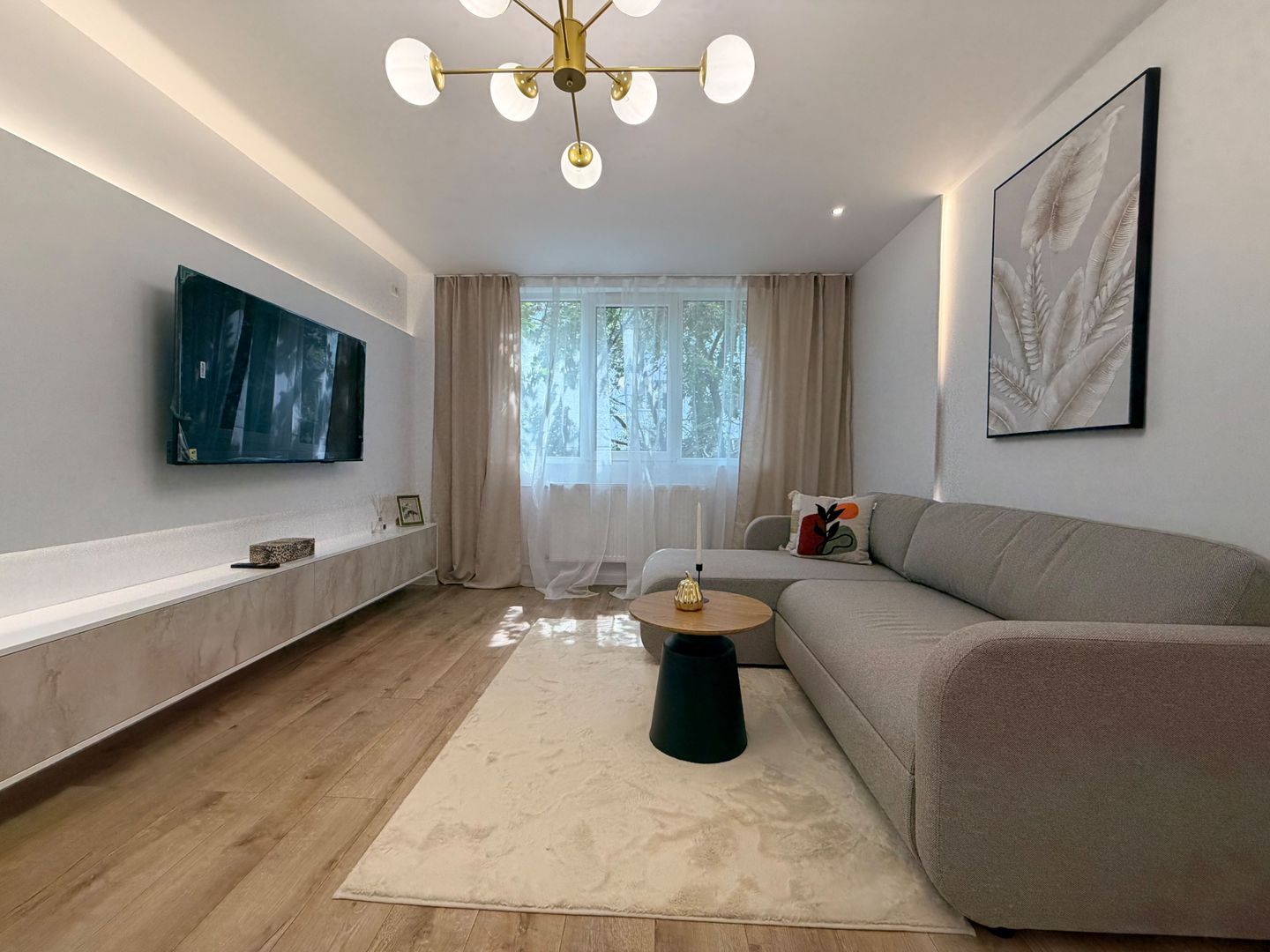 APARTAMENT 2 CAMERE | MOBILAT + UTILAT | ETAJ 1 - Poză 1