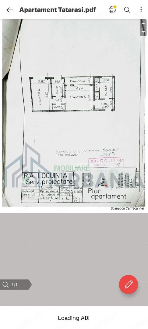 Apartament 2 camere, 52 mp, Tătărași – Etaj 4, preț 83.000 EUR - Poză 6