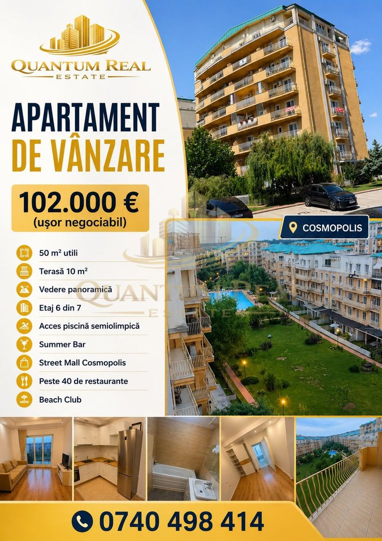Apartament 2 Camere cu Terasa si Vedere Panoramica - Poză 1